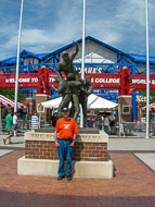 Doug and The Road to Omaha sculpture at Rosenblatt Stadium Omaha-8050.jpg