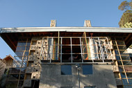 Freeman House south elevation with new reiniforced concrete Wrightway-CA-9872.jpg