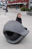 'Eye Benches I' (1996-1997, Black Zimbabwe granite) - Louise Bourgeois Seattle-1879.jpg