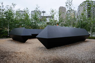 'Stinger' (1967-68 / 1999, Steel, painted black) - Tony Smith Seattle-1897.jpg
