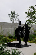 'Sky Landscape I' (1976-1983, Welded aluminum painted black) - Louise Nevelson Seattle-1947.jpg
