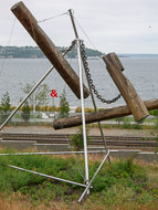 'Bunyan's Chess' (1965, Stainless steel and wood) - Mark di Suvero Seattle-2187.jpg