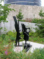 'Sky Landscape I' (1976-1983, Welded aluminum painted black) - Louise Nevelson Seattle-2191.jpg
