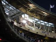 'Take me out to the ball game' - Former Cubs player Ron Santos was the honored guest. DSC00082.jpg