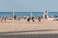 Oak Street Beach, just north of our hotel _DSC6069.jpg