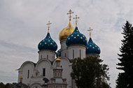 The Cathedral of the Assumption (1559) at Sergiev Posad was inspired by the Cathedral of the Assumption in the Kremlin, bringing it full-circle. _DSC0759.jpg