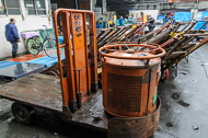 This is one of the motorized carts used at the market. _DSC0120.jpg
