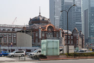 The Meiji period Tokyo Station building under renovation _DSC0859.jpg