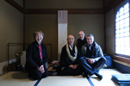 We had an informal conversation and tea with the abbot of the Zuiho-in sub-temple at Daitoku-ji. The abbot is a master of the Omotesenke Tea School. _DSC2502.jpg