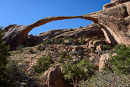 The span of Landscape Arch is more than 300 feet. _DSC2462.jpg