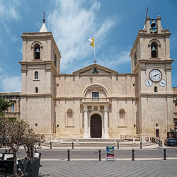 Saint John's Co-Cathedral in La Valletta, Malta