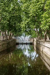 Nimes and Château de Flaugergues